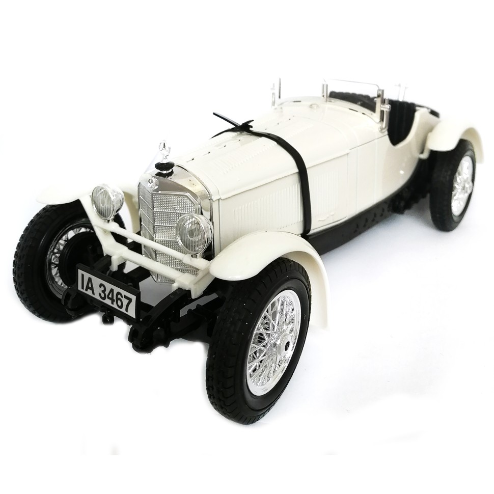 Mercedes-Benz SSKL 1931 года 1:18 коллекционная модель автомобиля white фото