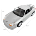Модель Porsche GT3 коллекционная металл 1/24 silver фото - 2