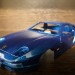 Porsche 928 S4 1977 года 1:24 сборная масштабная металлическая модель автомобиля фото - 6